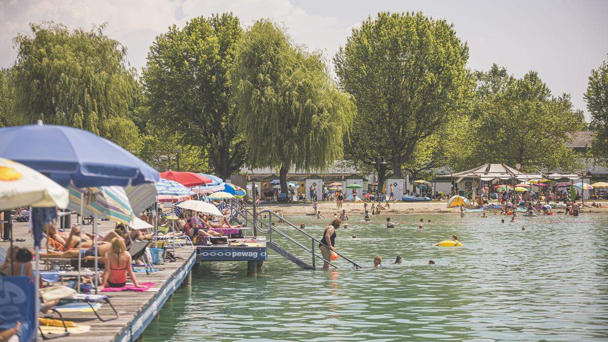 Das Strandbad Klagenfurt zählte 417.990 Besucher