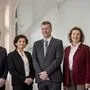 Rektoratsteam ab Herbst: Michael Monsberger, Andrea Höglinger, Horst Bischof,  Andrea Hoffmann und Stefan Vorbach. 