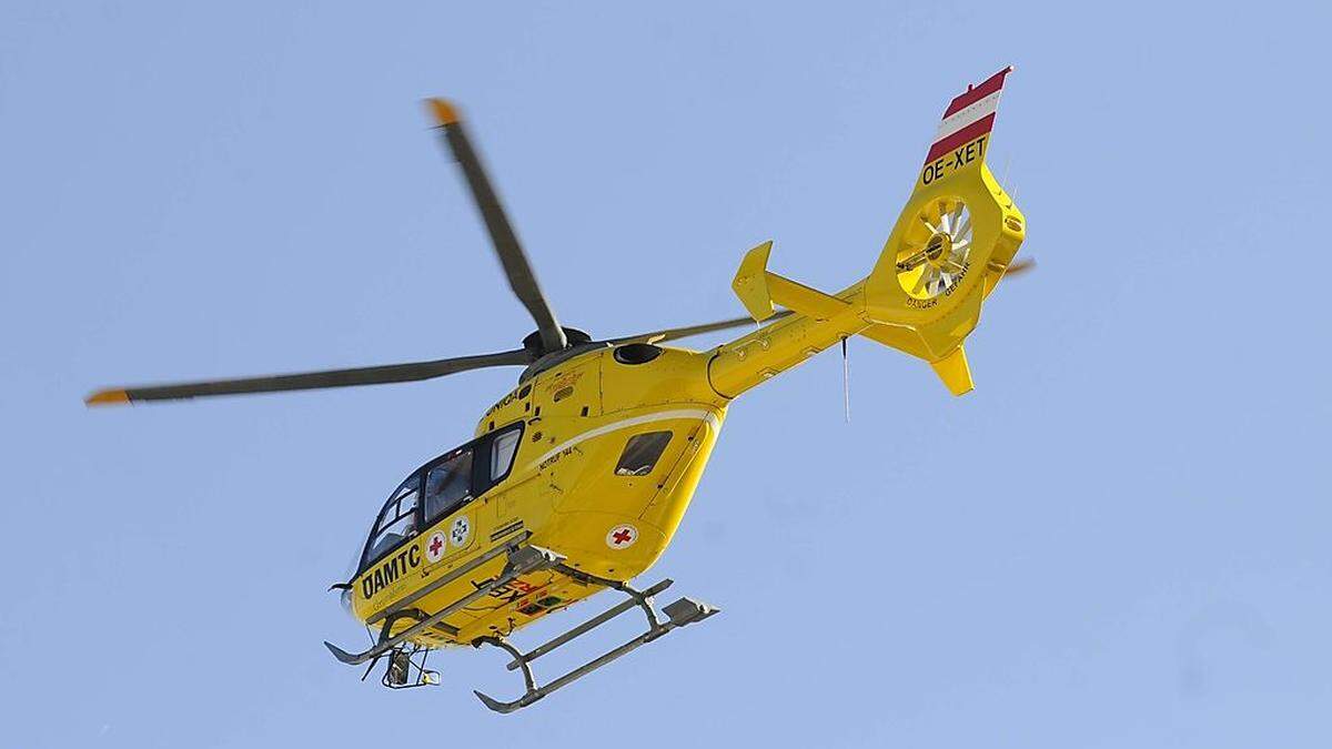 Zwei Notarzthubschrauber waren im Einsatz