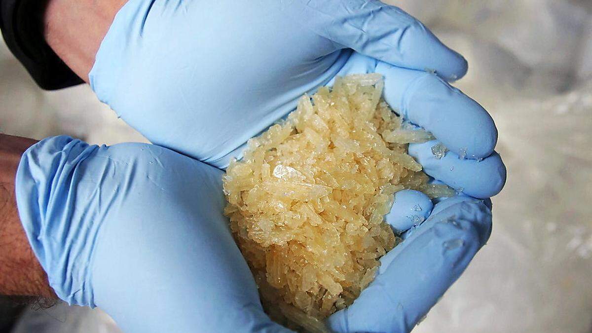 Crystal-Meth-Fund an der tschechischen Grenze