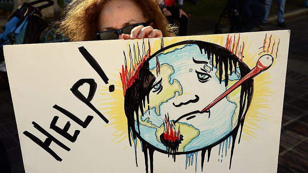 Weltweit gingen die Menschen aus Protest gegen den Klimawandel auf die Straßen 