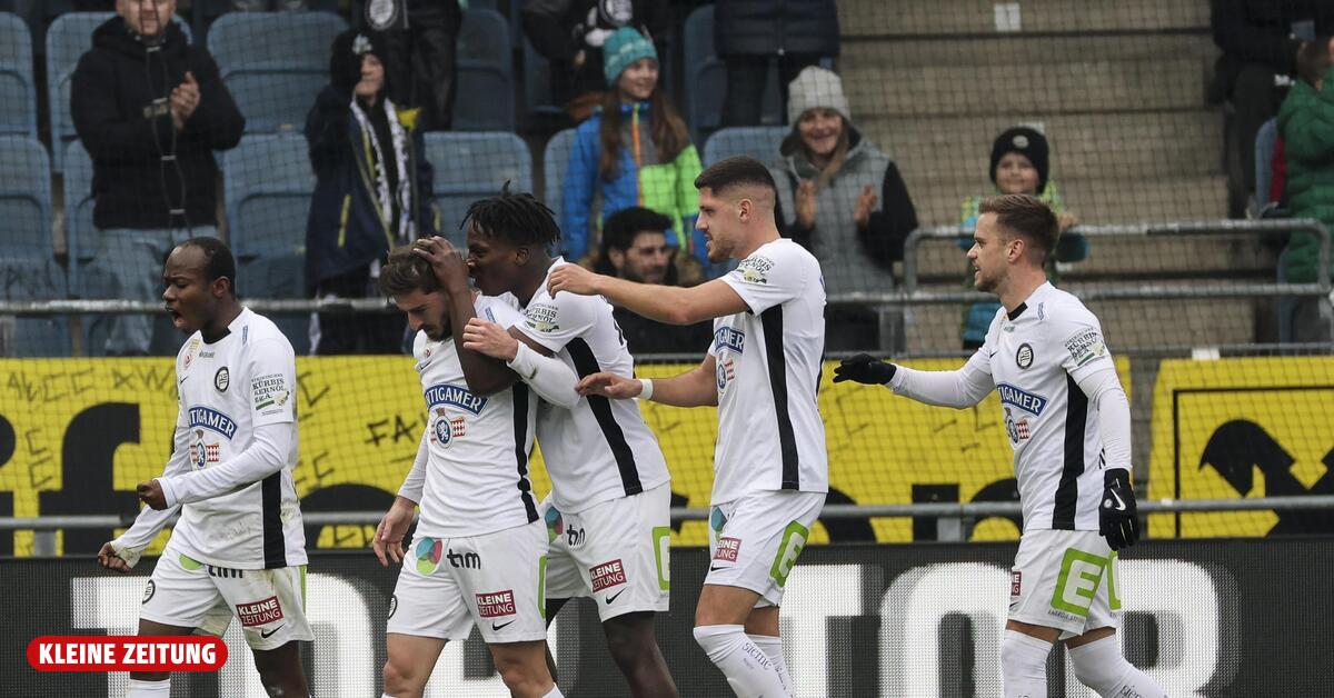Der SK Sturm kehrt gegen BW Linz auf die Siegerstraße zurück