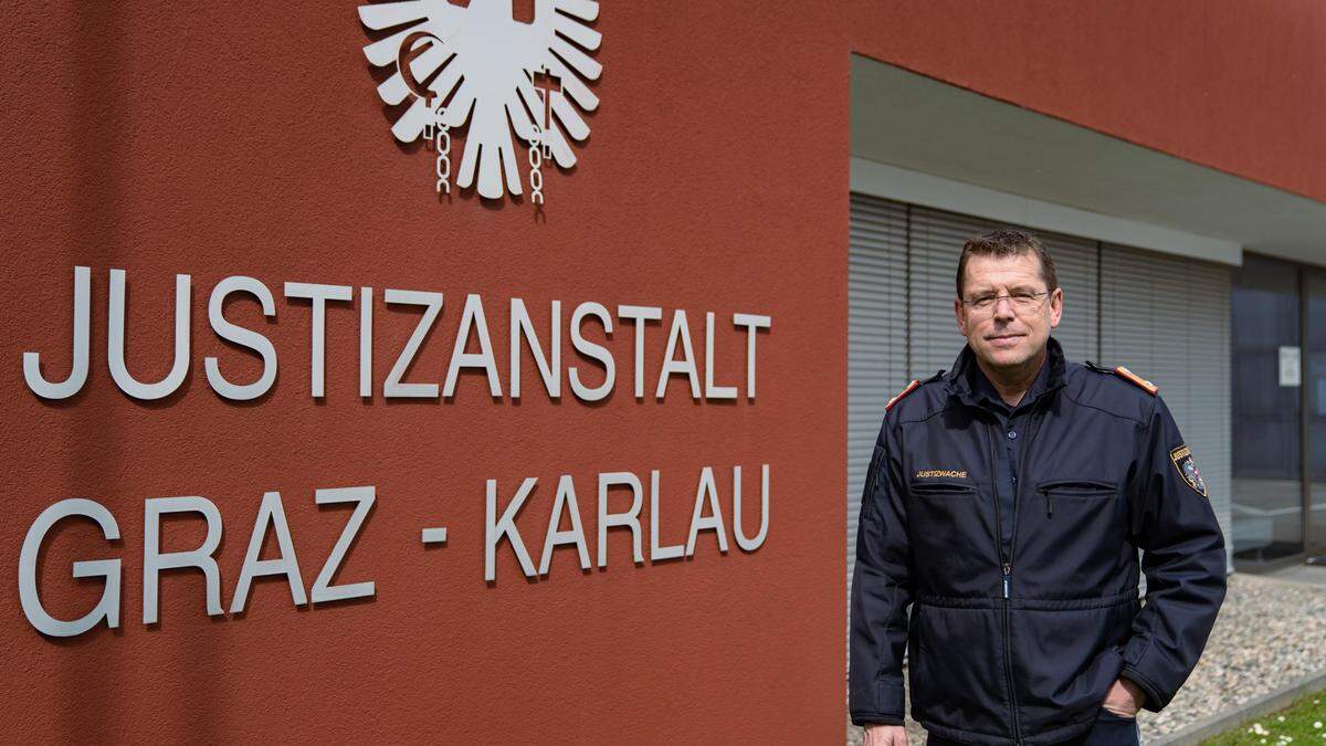 Gerhard Derler leitet seit 1. April die Justizanstalt Karlau in Graz 