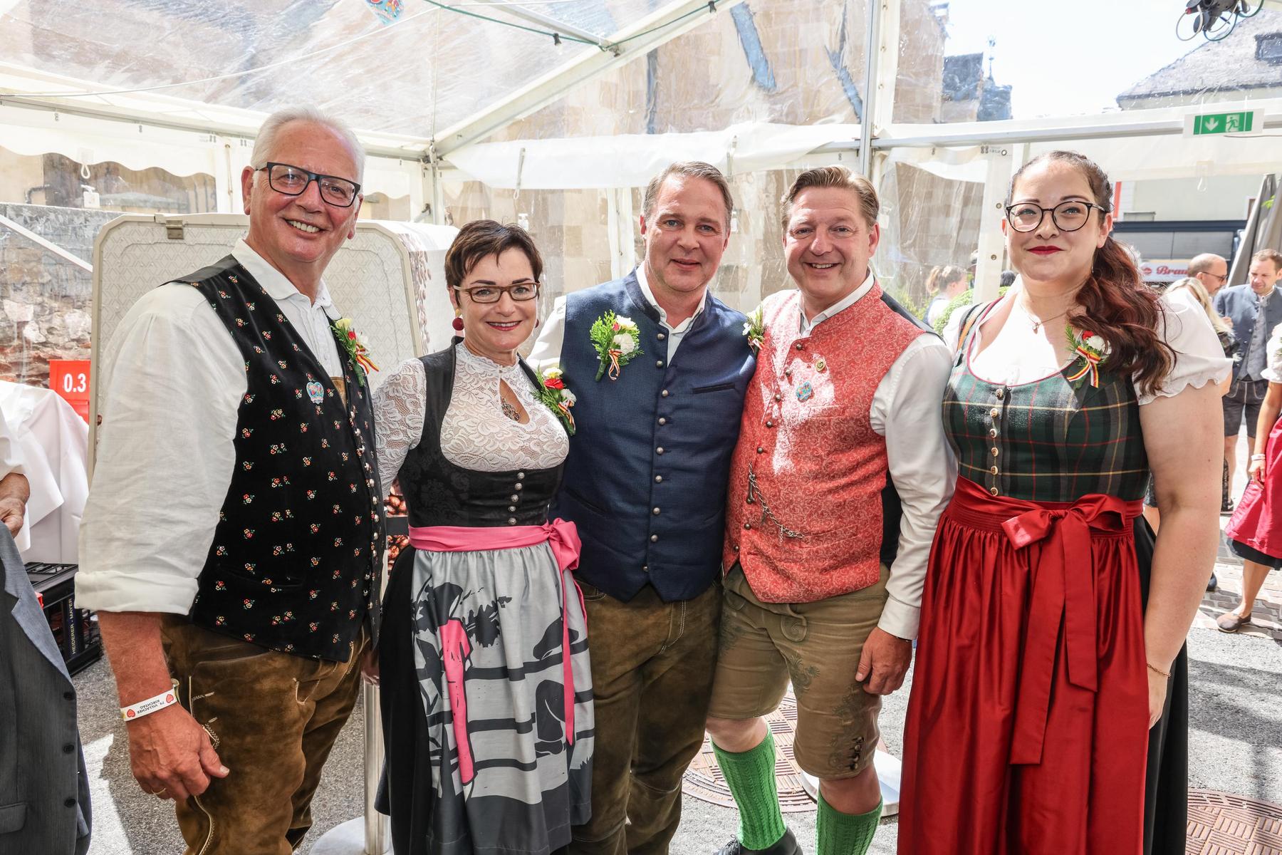 Villacher Kirchtag: Bürgermeisterempfang der Ehrengäste am Kirchtag