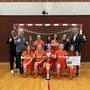 Die erfolgreichen Futsal-Spielerinnen der Sportschule Bruckner