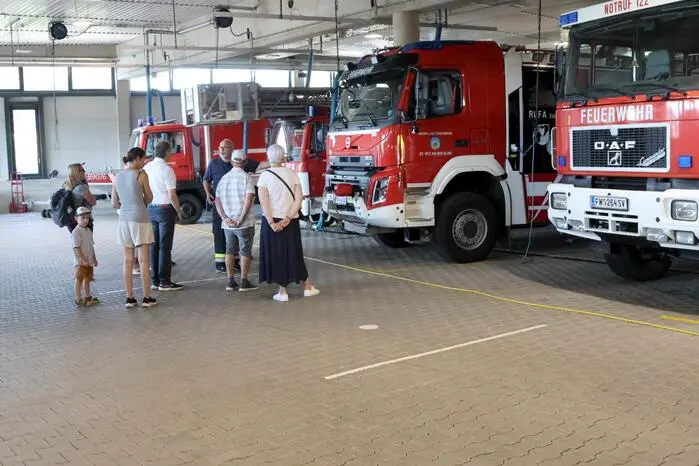 Es wurden auch Führungen durchs Rüsthaus angeboten