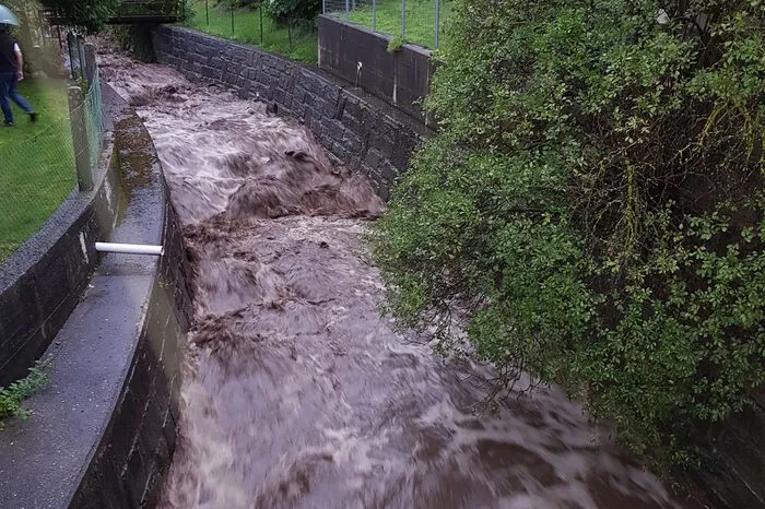 Unwetter in Bad St. Leonhard