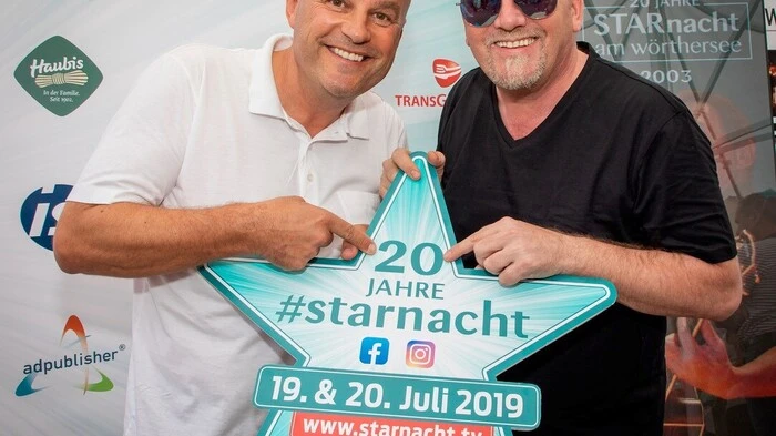 Organisator Martin Ramusch (ip-Media) und DJ Ötzi
