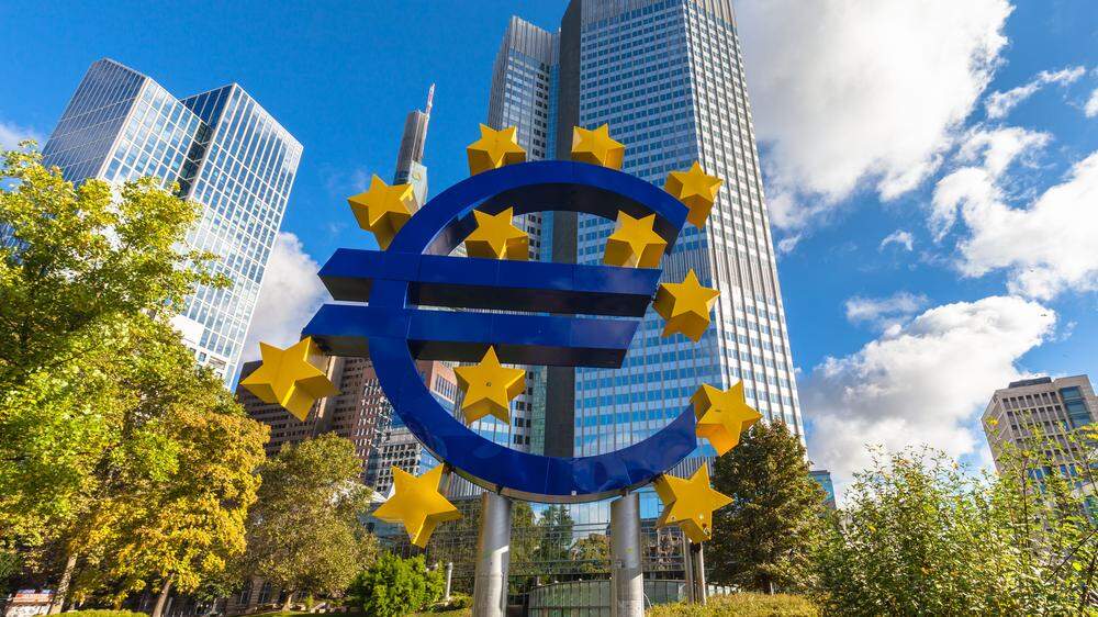 Die EZB strebt 2,0 Prozent Teuerung als optimales Niveau für die Währungsgemeinschaft an
