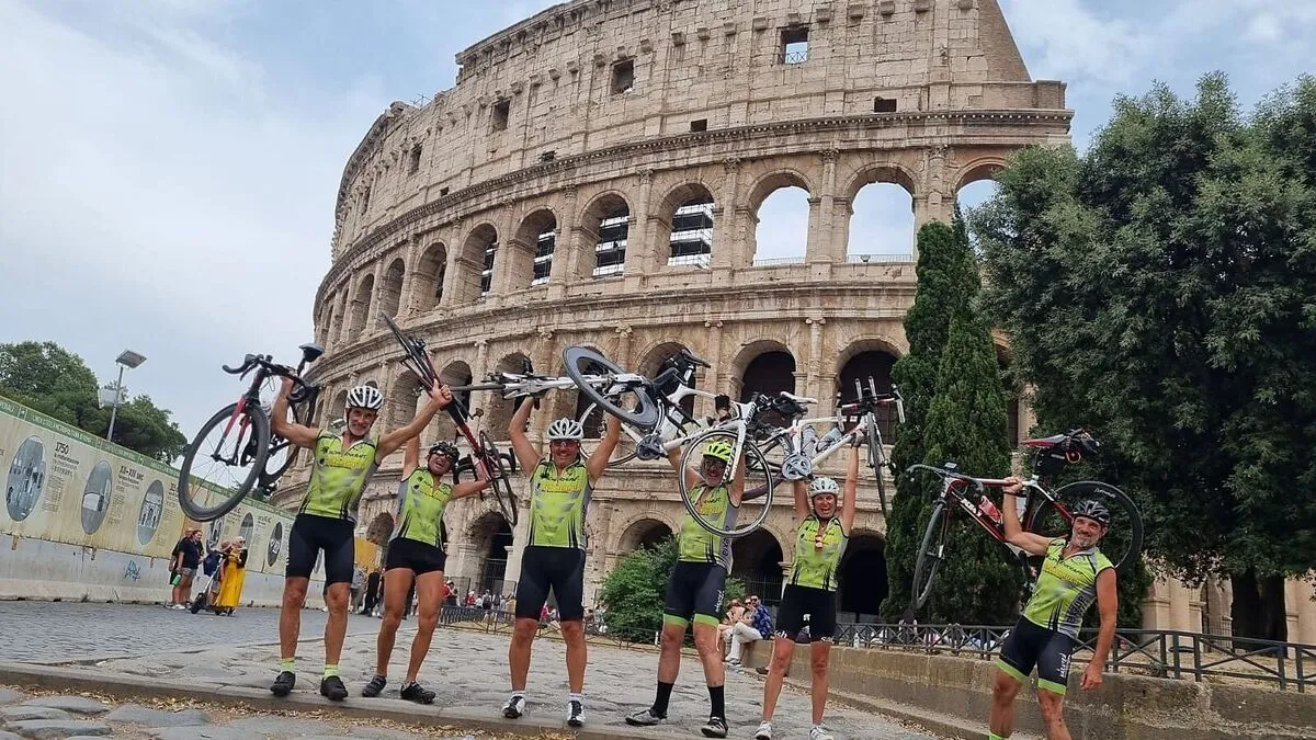 Die Sport Piraten Wörthersee sind in Rom angekommen