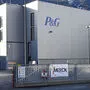 Der Schriftzug Merck am Spittaler Werk ist verschwunden. Seit Kurzem steht offiziell P&G auf dem Werksgebäude	 