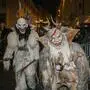 Hunderte Krampusse zogen durch Villach