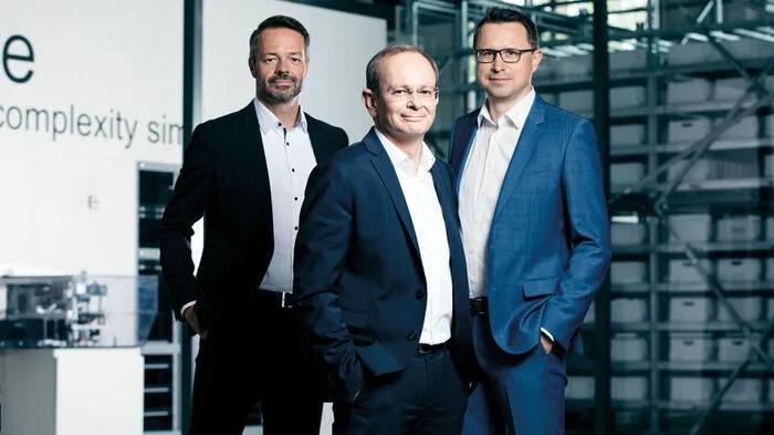Knapp-Vorstand: Franz Mathi, Gerald Hofer, Christian Grabner