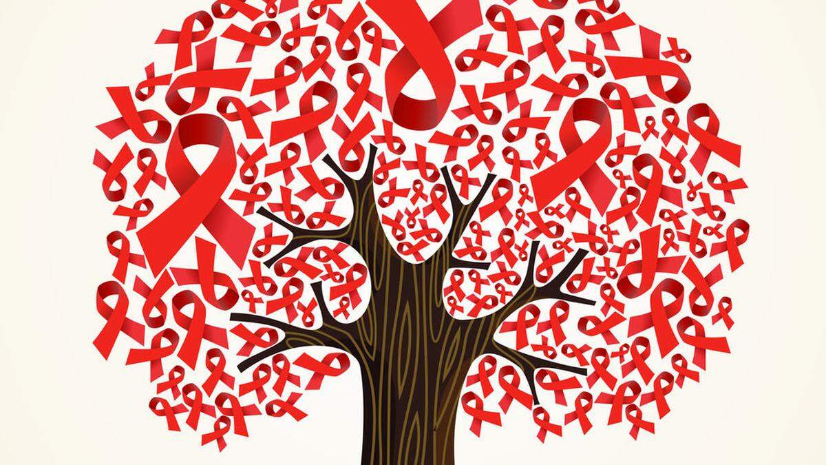 Die rote Schleife steht weltweit als Zeichen für die Solidarität mit HIV-Infizierten und Aids-Kranken. In Kärnten steht der 1. Dezember, der Welt-Aidstag, ganz im Zeichen des Erinnerns