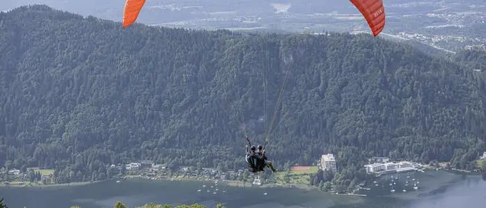 Auf der Gerlitzen starten regelmäßig Paragleiter