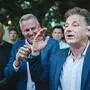 Die „Seuchenjahre“ sind vorbei: Erleichterung bei FPÖ-Spitzenkandidat René Apfelknab und Landesparteichef Mario Kunasek