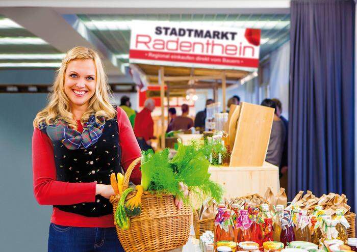 Der Stadtmarkt in Radenthein bietet regionale und saisonale Produkte