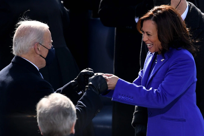 Am 20. Januar wurden Joe Biden als Präsident und Kamala Harris als seine Vizepräsidentin vor dem Westflügel des Kapitols vereidigt.