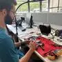 Eines der Module beschäftigt sich mit Elektronik und Sensorik