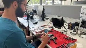 Eines der Module beschäftigt sich mit Elektronik und Sensorik
