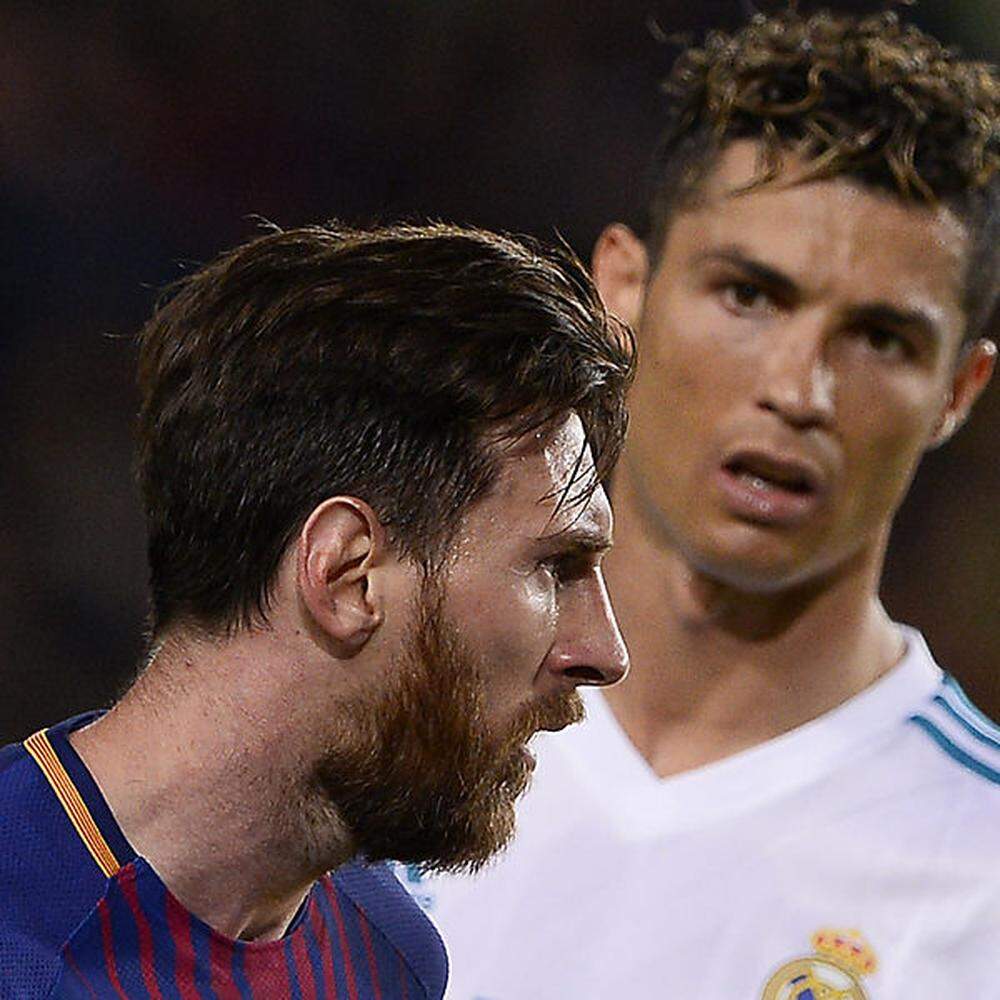 Superstars Messi und Ronaldo sorgen mit gemeinsamen Bild für Wirbel