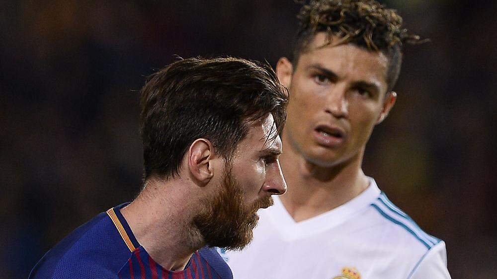 Ronaldo und Messi treffen am Donnerstag aufeinander