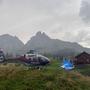 Zahlreiche Einsätze forderten am Freitag die Bergrettung, Schuld waren starke Gewitter 