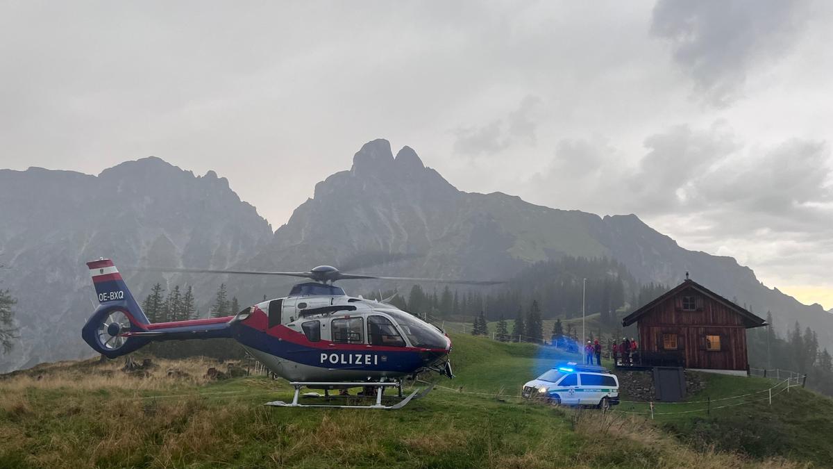 Zahlreiche Einsätze forderten am Freitag die Bergrettung, Schuld waren starke Gewitter 