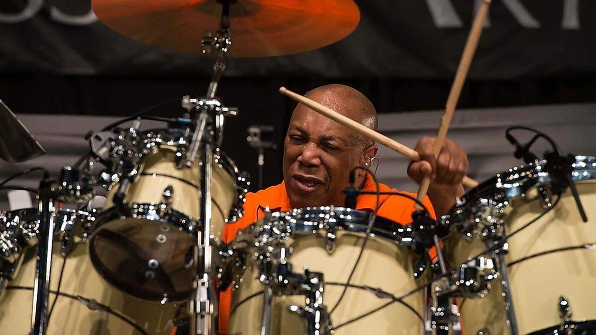 Schlagzeuger-Legende Billy Cobham konzertiert in Weiz