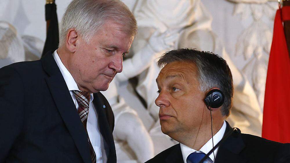 Ziemlich beste Freunde: Seehofer, Orban