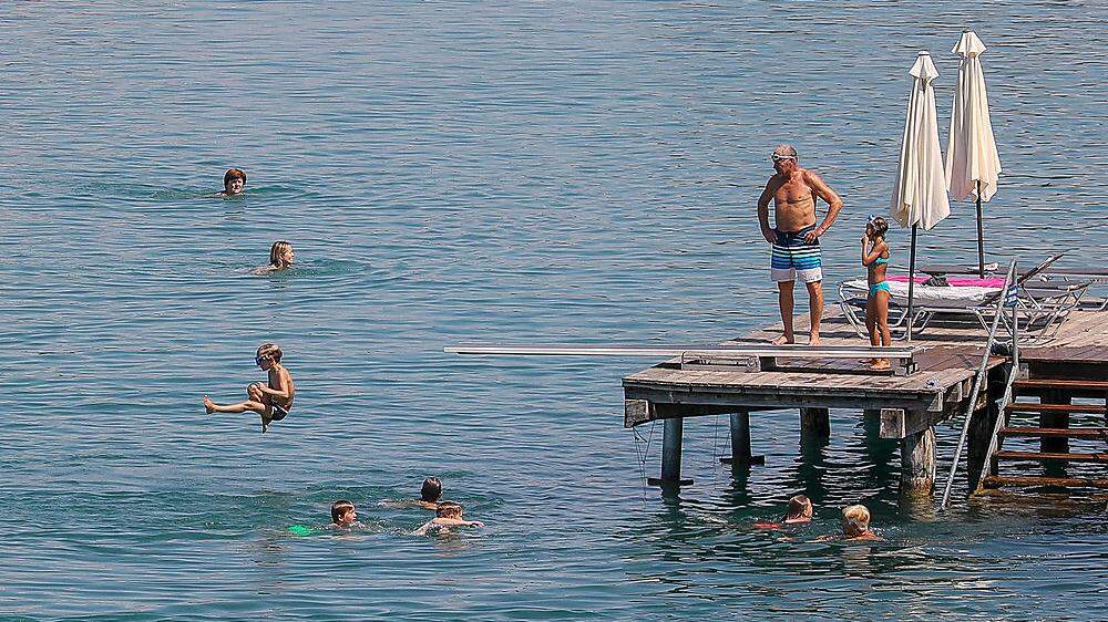 Die Gemeindebäder und das Strandbad Krainz am Klopeiner See zählten heuer weniger Gäste