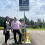St. Radegunds Ortschef Hannes Kogler (mit Vizebürgermeisterin Heidemarie Taibinger) plädiert für Parkgebühren am Schöckl. Derzeit müssen nur die Parkplätze bei der Talstation bezahlt werden