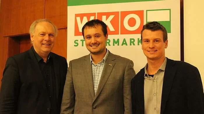 Die Referenten Manfred Pock, Sayd Ali und Roland Kloss (von links)