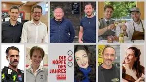 Die Nominierten aus Murtal und Murau: Markus und Dominic Garber, Daniel und Patrick Köglburger, Roland und Michael Gross (oben von links). Unten: Michael Schiechl, Ingrid Neuper, Lilly Rottensteiner, Roberto Briscek und Verena Schöllauf