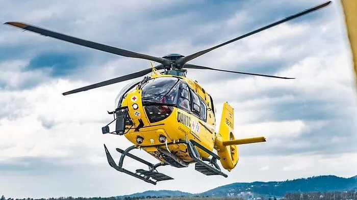 Notarzthubschrauber im Einsatz