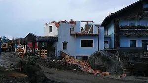 Derzeit Baustelle – bald soll das Hotel Kornock ein neues Erscheinungsbild bekommen