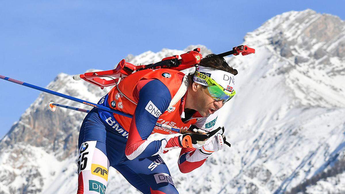 Ole Einar Björndalen hat seine 46. WM- Medaille im Visier