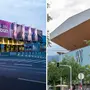 Mögliche Song-Contest-Locations: Wiener Stadthalle und Olympiastadion Innsbruck | Die Stadthalle Wien (links) oder die Olympiaworld Innsbruck (rechts) - wo wird der ESC 2026 stattfinden?