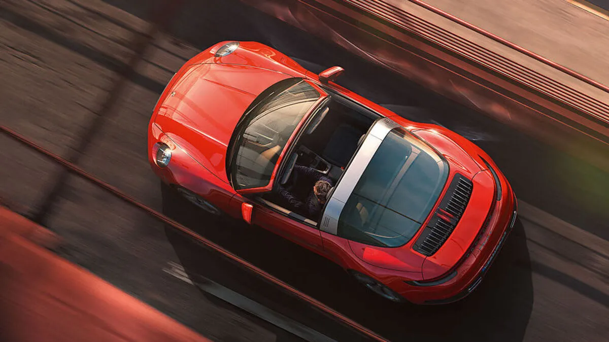 Der neue Porsche 911 Targa