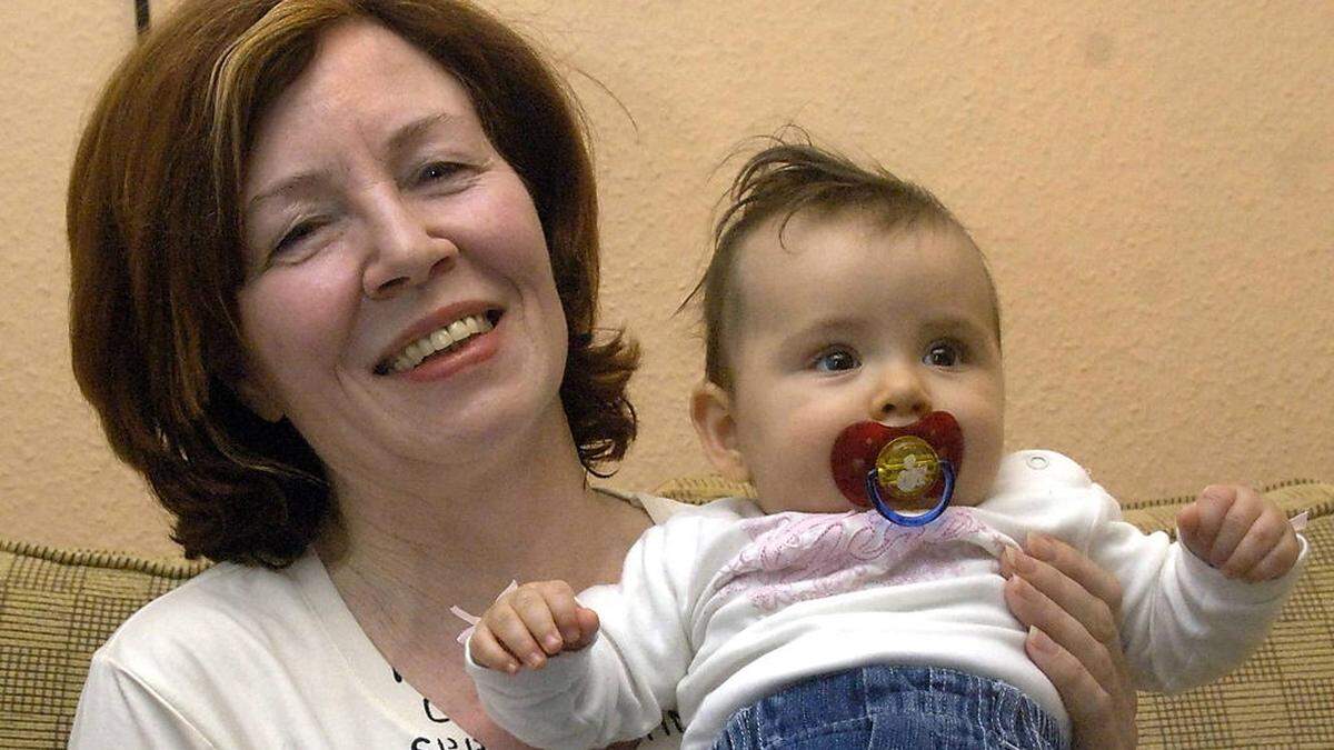 Annegret Raunigk mit Tochter Leila