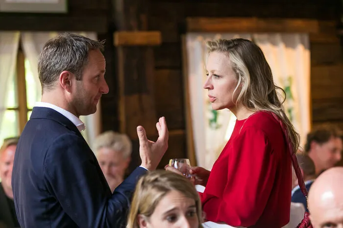 Matthias Strolz und Nina Proll