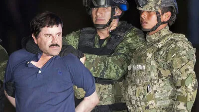 Guzman bei seiner Verhaftung