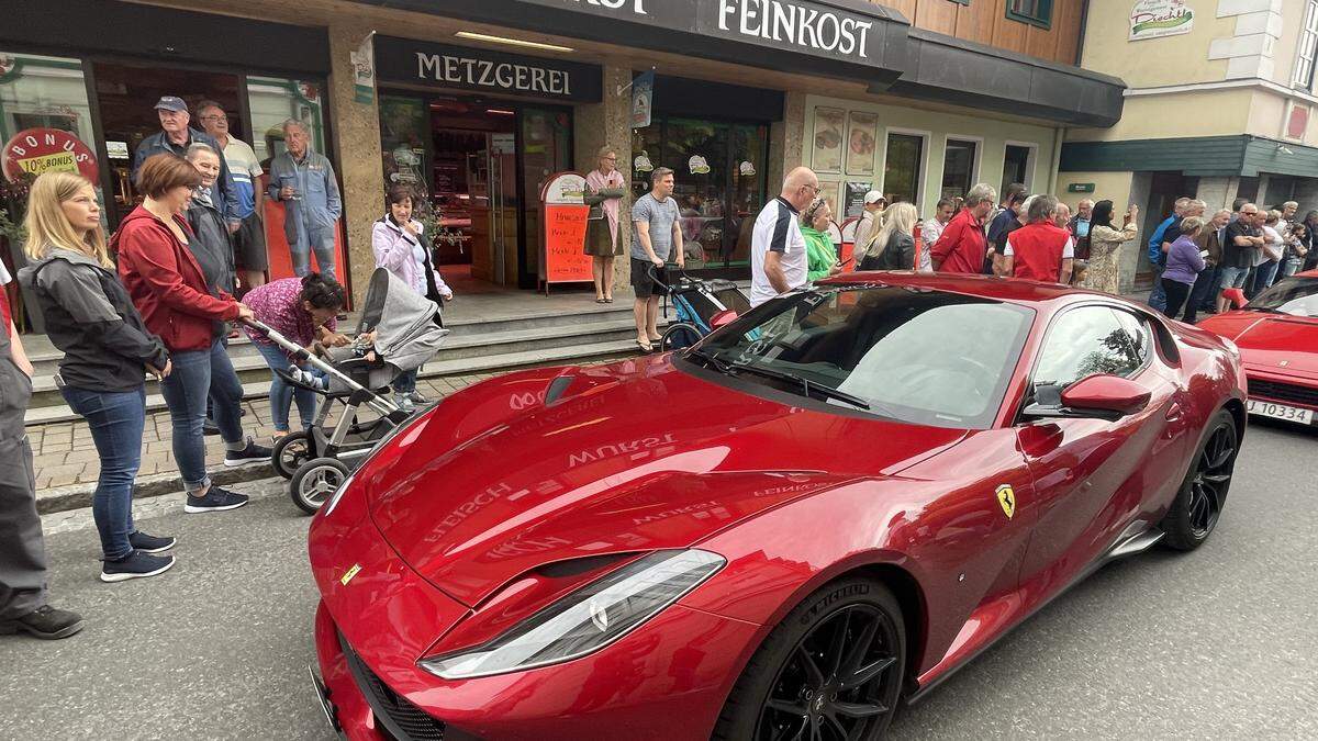 Ferrari-Halt in Bad Mitterndorf