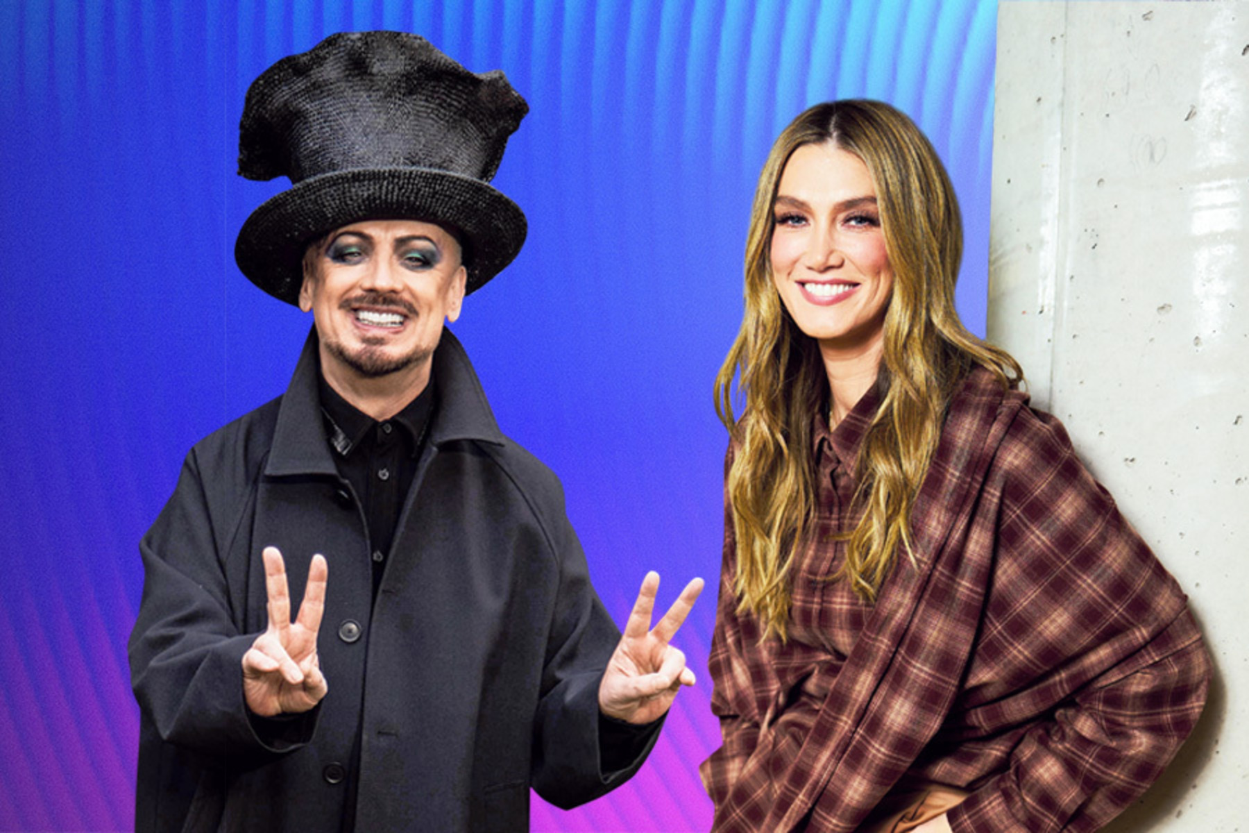 Delta Goodrem und Boy George : Zwei Superstars stehen auf der ESC-Bühne