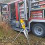 Auch die Feuerwehr stand im Einsatz 