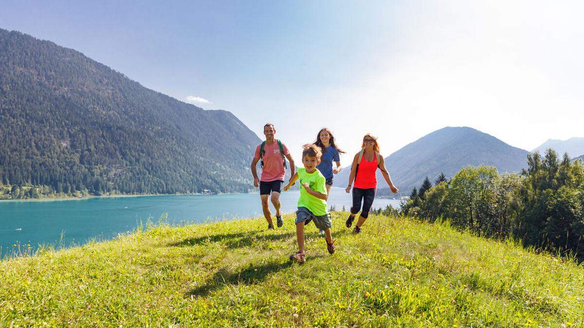 Der Naturpark Weißensee hat für die ganze Familie viel zu bieten