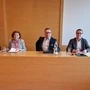 Köflachs Gemeindevorstand: Marco Gratzer (2. Vizebürgermeister), Stephanie Galler (Stadträtin), Helmut Linhart (Bürgermeister), Heimo Ortner (1. Vizebürgermeister) und Reinhard Puffing (Finanzreferent)