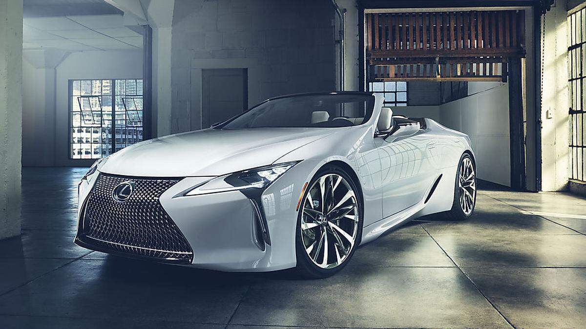 Das LC Cabrio Concept von Lexus