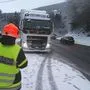 Lkw-Bergung auf der B72