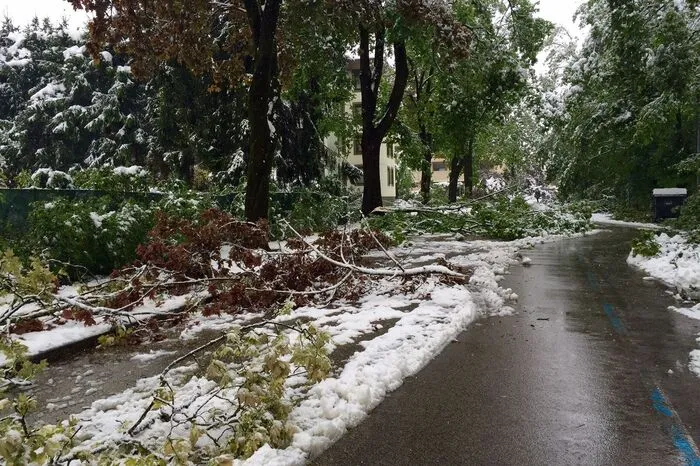 Auch in der Klagenfurter Linsengasse wurden am Donnerstag die Aufräumarbeiten fortgesetzt.